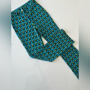 Epic, Fun and Vibrant Vicolo Patterned Women’s Pants. Made in Italy